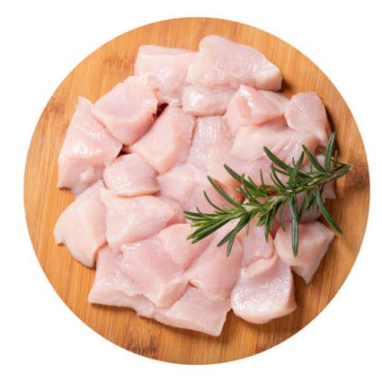 Chicken Cubes (Cube Cuts from Boneless Breast) Per KG